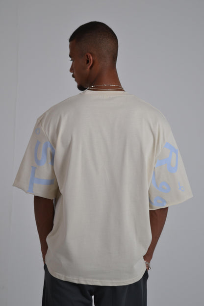 𝐖𝐫𝐚𝐩𝐚𝐫𝐨𝐮𝐧𝐝 Celeste Blue Tee