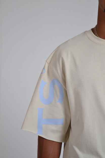 𝐖𝐫𝐚𝐩𝐚𝐫𝐨𝐮𝐧𝐝 Celeste Blue Tee