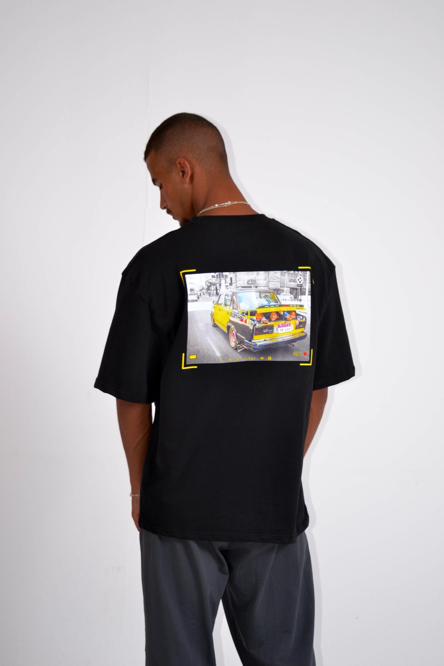 Far7et El Re7la black tee