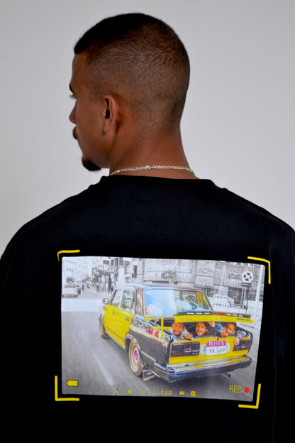 Far7et El Re7la black tee
